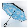 Зонт трость женский ArtRain 11989-02  Белые Облака (механика) купол-107см