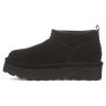 Угги женские Bearpaw Retro Super Shorty 3051W Black черные