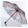 Зонт женский Magic Rain 9231-01 Розы На Черном (полный автомат) купол-97см